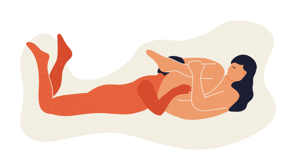 Giving oral sex in the sniper position.